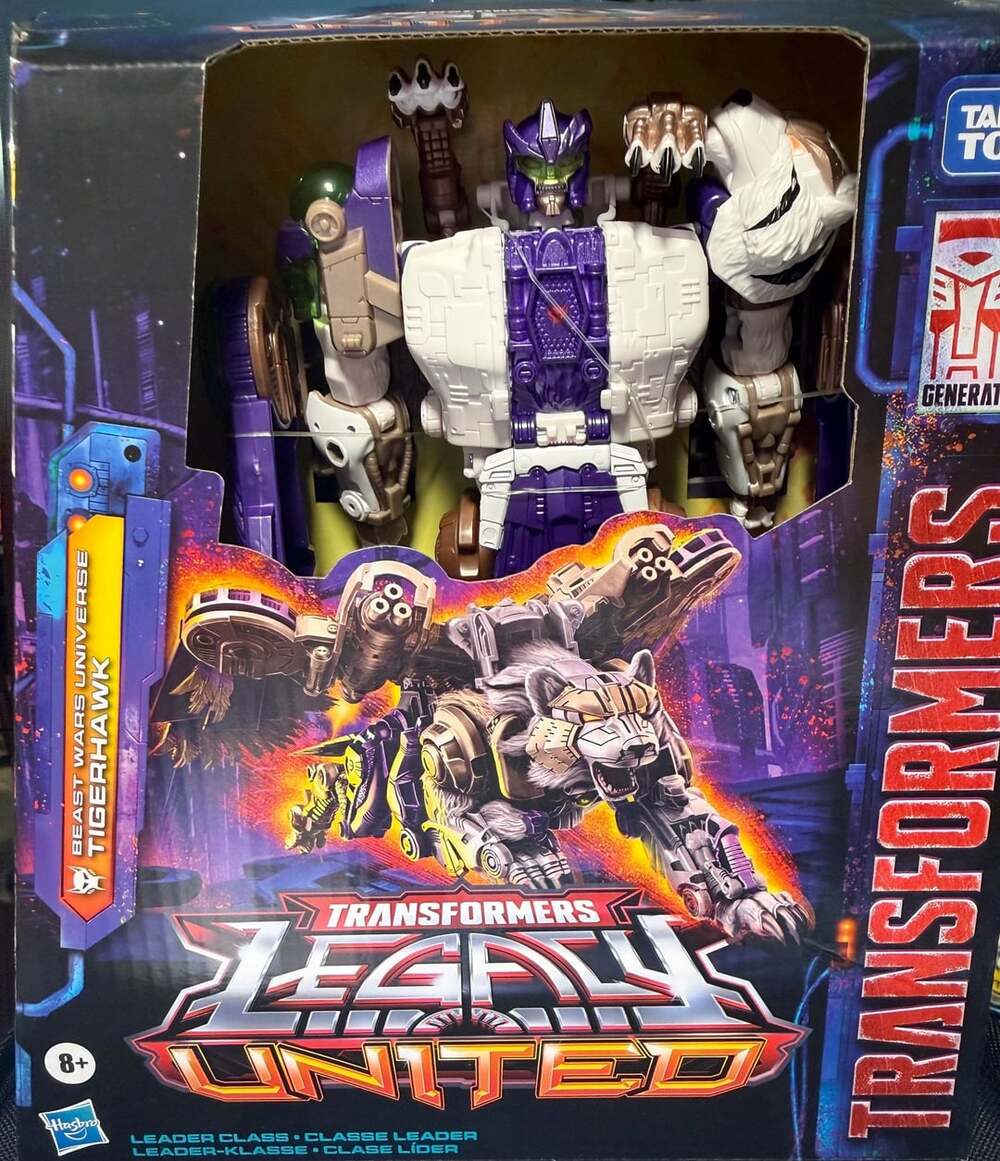 Transformers Legacy United Tigerhawk Beast Wars Universe Leader Class Figure
